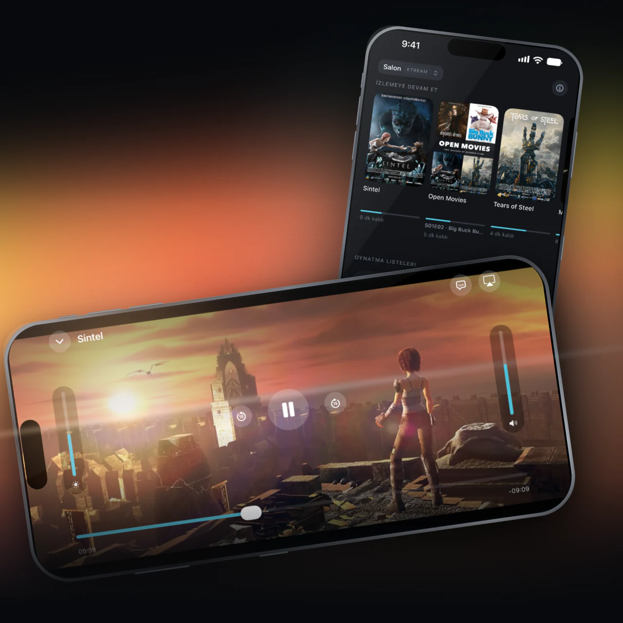 iPhone’da OxTV’de oynayan bir film